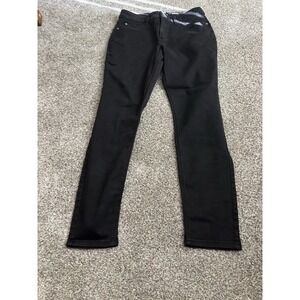 Lee‎ Riders Midrise Skinny Black Jeans Size 12L. (A406)